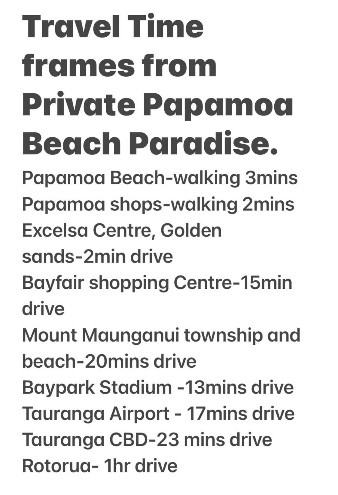Private Papamoa Beach Paradise ภายนอก รูปภาพ